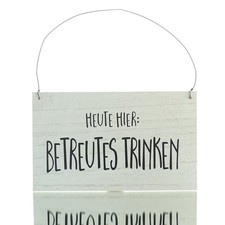 nature trends Holz-Türschild