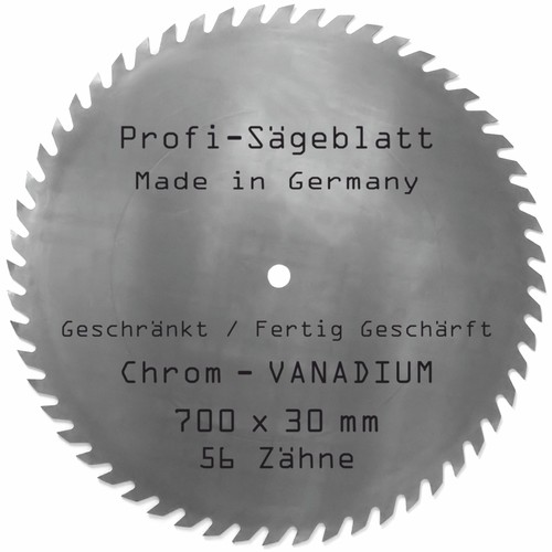 Kreissägeblatt 700 30 - 700, mm