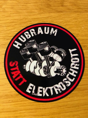 Hubraum statt elektroschrott - hubraum,