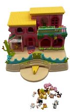 Mattel POLLY POCKET Hacienda House PETLAND + 13 Tiere Ranch Tierheim Haus