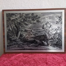 Kupferstich Bild 38 x 27 cm