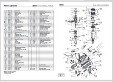 in Teilen Paslode IM90i z.T. auch passend für IM90CI hier 1 Kolben 013735
