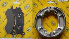 Front rear brake - front&rear, pads