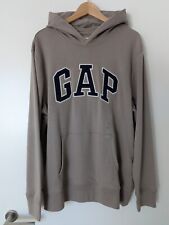 GAP - Arch - Leichter Hoodie - Kapuzenpullover - Cool Medium Brown - L - Neu