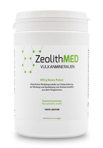 Zeolith med pulver 650g - zeolith, med®