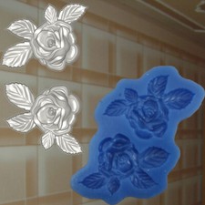 Gießform Stuck Rosenstrauß