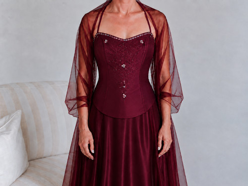 Damenkleid satin oberteil - satin,,