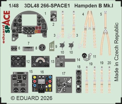 Mw22 eduard 3dl48266 hampden - 3dl48266, b