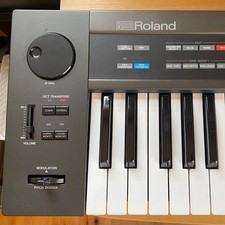 Roland αJUNO-2 JU-2 Programmable Synthesizer Junk Unit 6DCO Voice Issue Keyboard