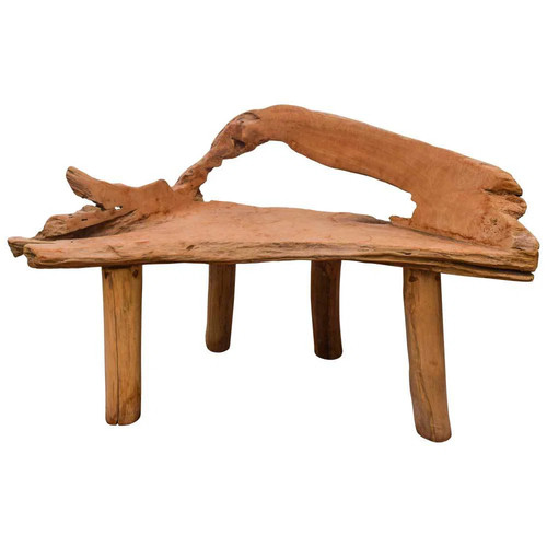 Wurzelholzbank root bench - wurzelholzbank, bench"