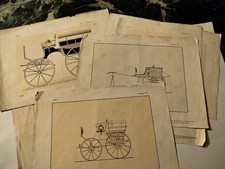 Stellmacher Wagenbau Konvolut 