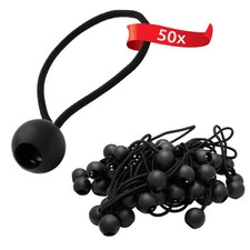 50x Spann-Gummi mit Kugel