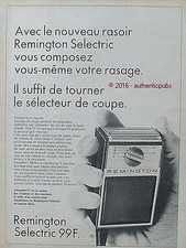 REKLAME REMINGTON ELEKTRISCHER