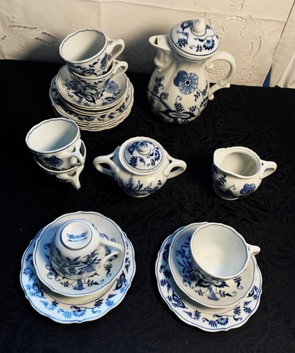 Kaffeeservice unbenutzt blue - unbenutzt,