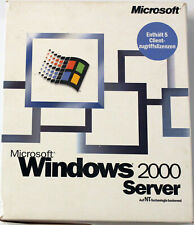 RARITÄT - Microsoft Windows 2000 Server inkl. 5 CAL - Deutsch - C11-00050