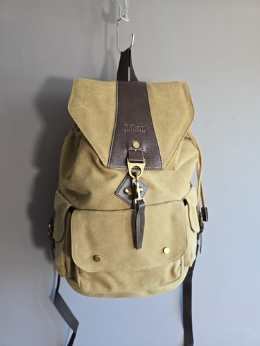 Iman canvas rucksack - canvas, khaki