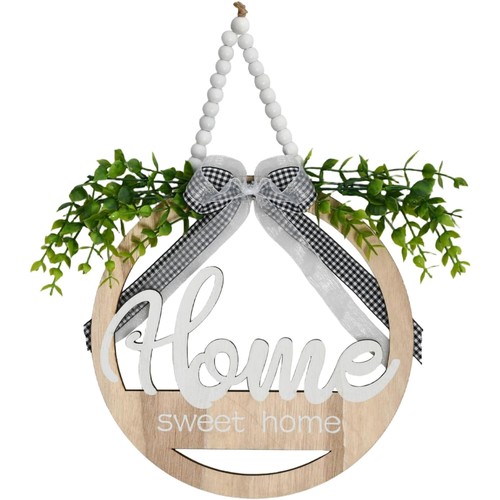 Haustürkranz holz 24cm - haustürkranz,