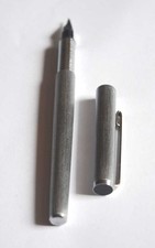 VINTAGE Markant M7720 DDR Füllfederhalter aus gebürstetem  Metall