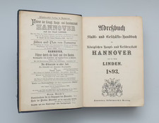 Adreßbuch Hannover und