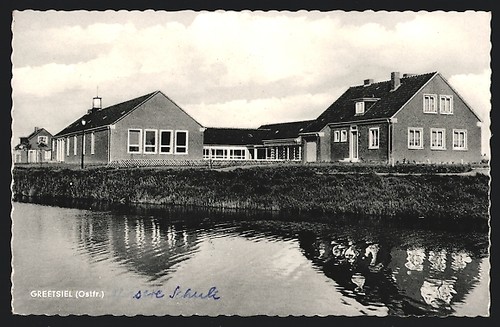 Ansichtskarte greetsiel - ansichtskarte,