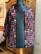 Vintage Yo-Yo Quilting Jacke