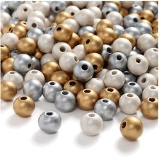 Holzperlen, Bastelperlen, Schmuckperlen, DIY Schmuck, 12mm, 300 Stück