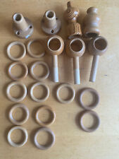 Holzringe für  Vorhangstange Zubehör...