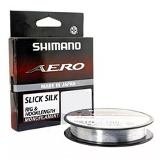Shimano Aero Slick Silk Rig Hooklength Mono Pole Friedfischangeln 100m Spule Schnur