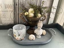 SHABBY METALL TABLETT  MIT UND