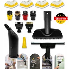 14er Zubehörset für Kärcher Dampfreiniger SC1-SC5 Rundbürsten, Fugenbürste Nylon