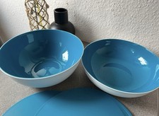 Tupperware Allegra Schüssel-Set C152, 3,5 l, C163, 5 l, türkis