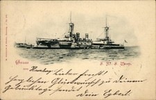 Ak Deutsches Kriegsschiff, SMS