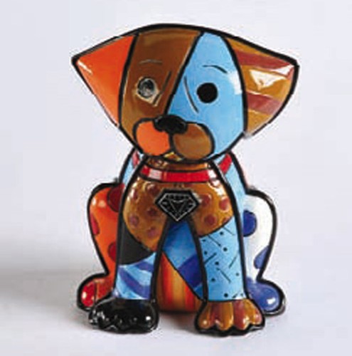 Romero britto boxer - romero, "boxer"