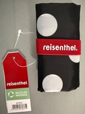 Reisenthel Mini Maxi Shopper dots 15 L•Schwarz/Weiß•Einkaufsbeutel/Tasche/Beutel