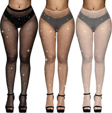 3 Stück Glitzer Strumpfhosen