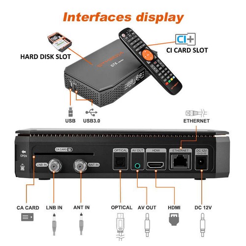 Neu sat receiver - 8k,
