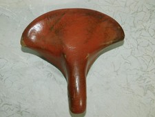 Original Fahrrad Braun Sattel Retro ! Vintage! Markenlos