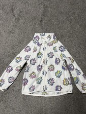H&M Fleecejacken Gr 110/116 Einhorn weiß