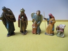 Krippenfiguren  Heilige 3 Könige Josef Engel neuwertig 20cm