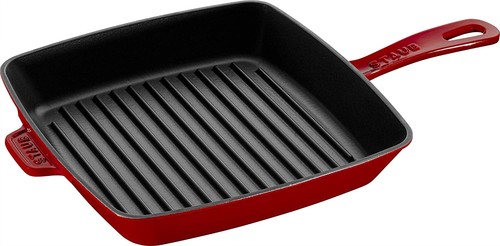 Staub pfanne eckig rot - staub,