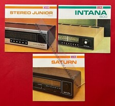 3 x DDR Reklame Prospekt RFT