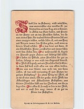 Postcard Das Schweigen im