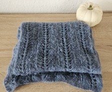 Lace Schal * Strickschal Handarbeit * Mohair & Merino * neu ungetragen 