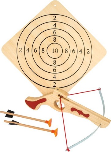 Sportarmbrust mit zielscheibe - sportarmbrust,
