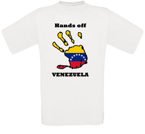 Hands off venezuela - hands,