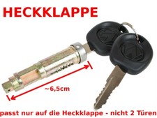 HECKKLAPPE SCHLOSSEINSATZ