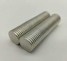 4 STÜCK RUNDE FLACHE NEODYM Ø16x2MM MAGNETSCHEIBEN (B-WARE)