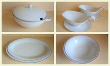 7 Teile Serviergeschirr Goldrand - Bavaria 81 und Zeh - 50er / 60er Jahre