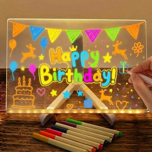 Led notiztafel mit farben diy - farben,,