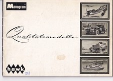 Monogram Hawk Vintage Katalog